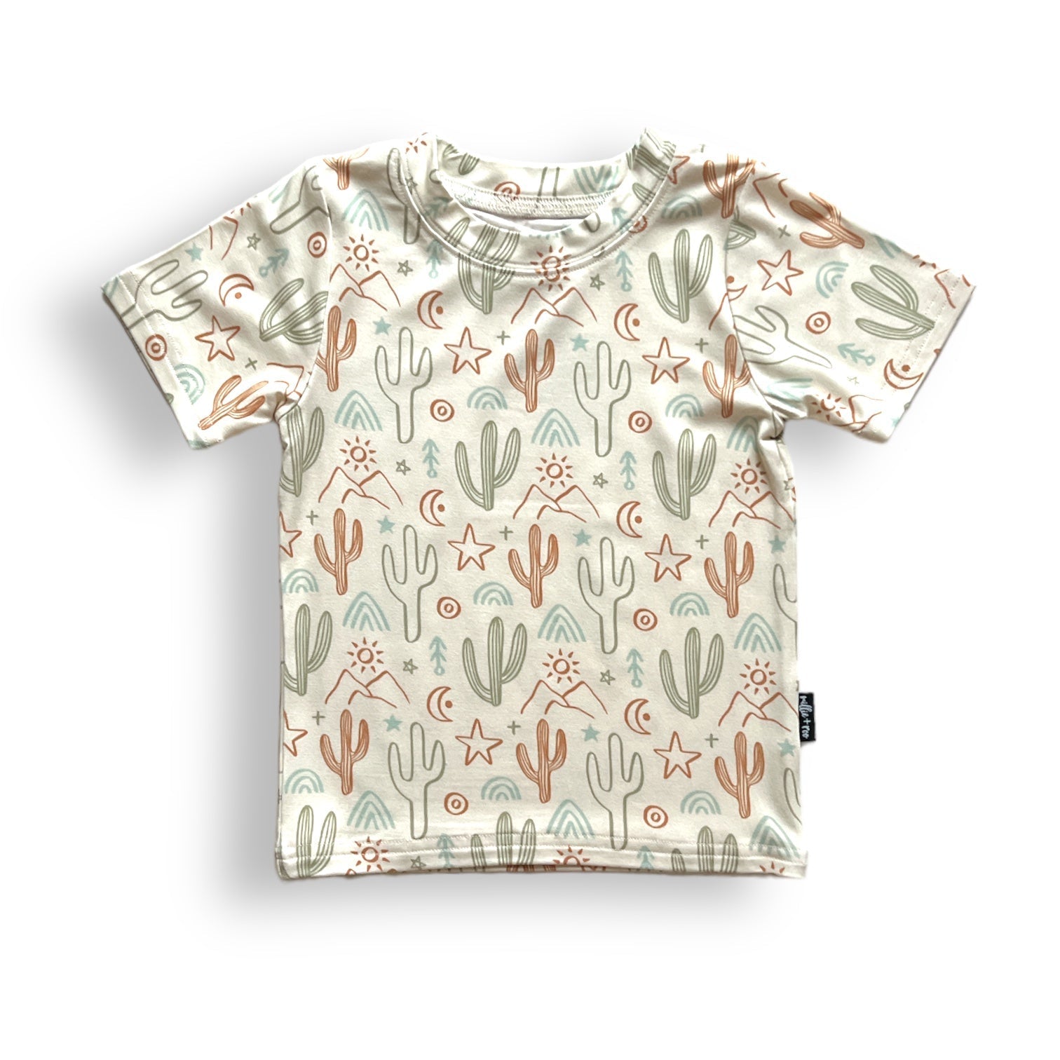 BAMBOO BASIC TEE - Cactus - Tenth & Pine - basic tee - 0/6m