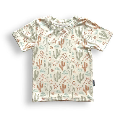 BAMBOO BASIC TEE - Cactus - Tenth & Pine - basic tee - 0/6m