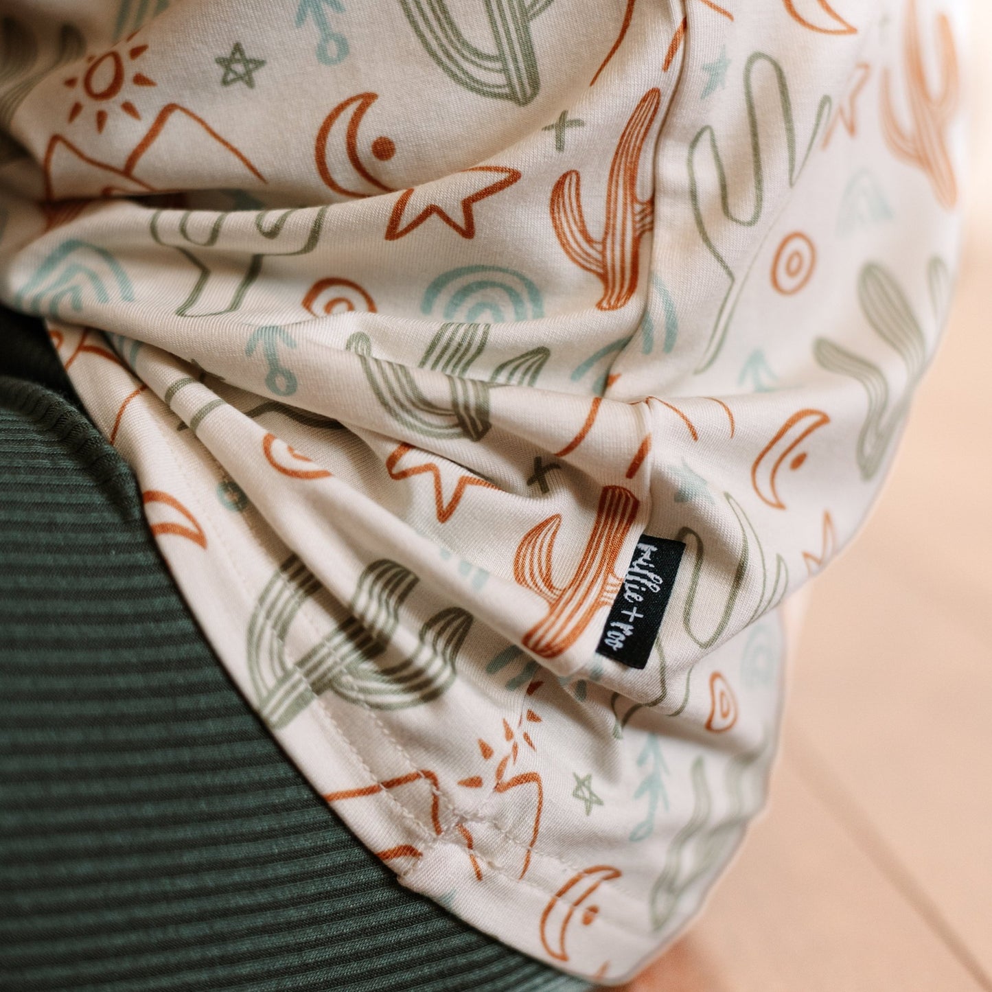 BAMBOO BASIC TEE - Cactus - Tenth & Pine - basic tee - 0/6m