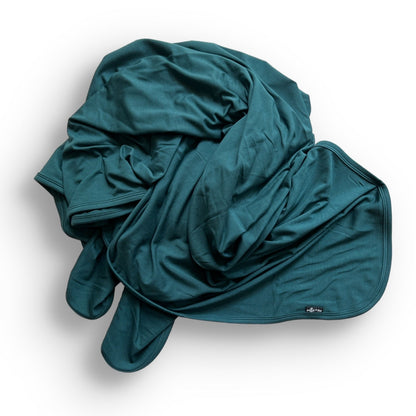 BAMBOO BLANKET - Peacock - Tenth &amp; Pine - bamboo swaddle blanket - 