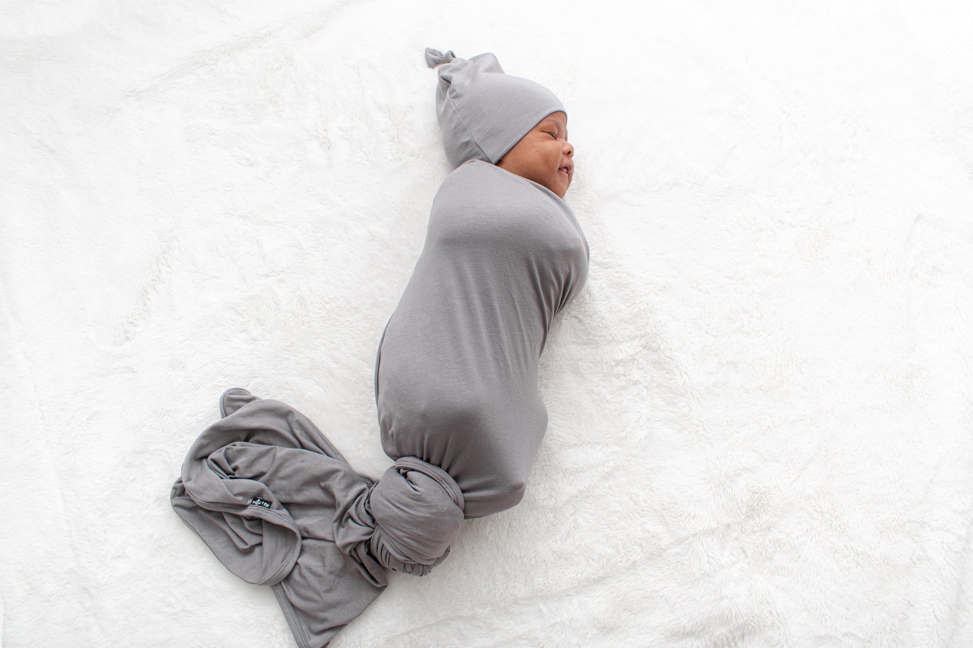 BAMBOO BLANKET - Stone - Tenth &amp; Pine - bamboo swaddle blanket - 