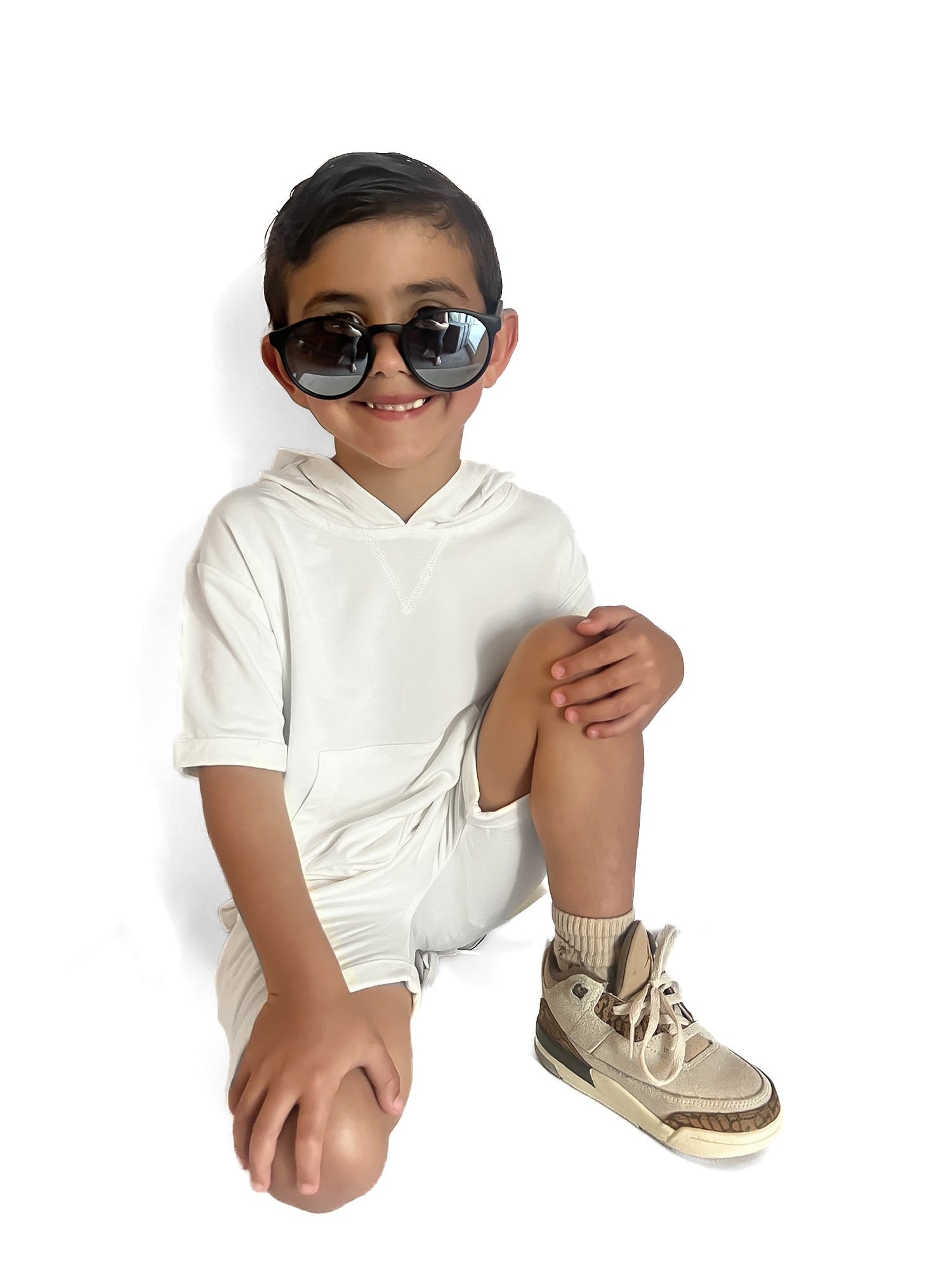 BAMBOO HAREM SHORTS - COCONUT - Tenth &amp; Pine - 3 - 6M