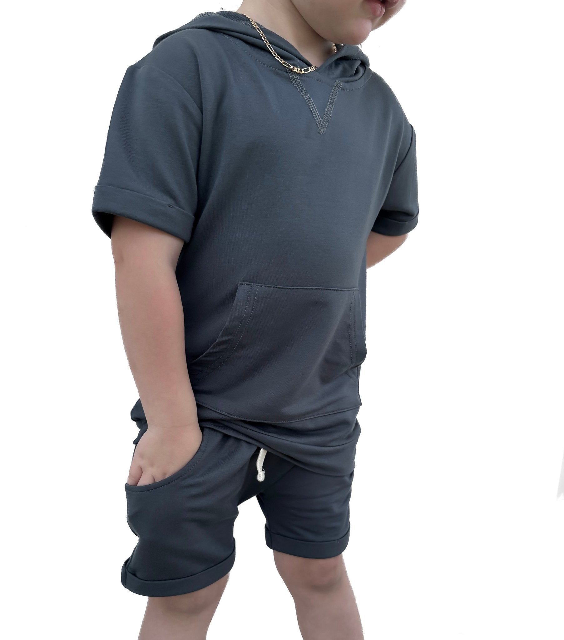 BAMBOO HAREM SHORTS - MALIBU - Tenth &amp; Pine - 3 - 6M