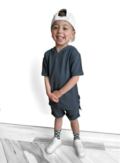 BAMBOO HAREM SHORTS - MALIBU - Tenth &amp; Pine - 3 - 6M