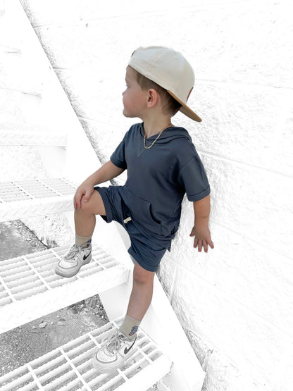 BAMBOO HAREM SHORTS - MALIBU - Tenth &amp; Pine - 3 - 6M