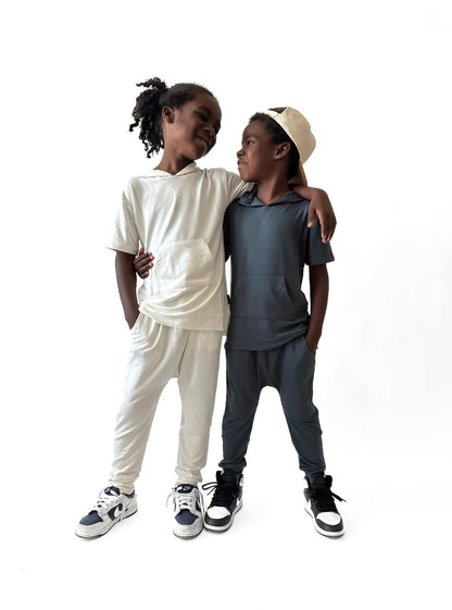 BAMBOO JOGGERS - COCONUT - Tenth &amp; Pine - 3 - 6M