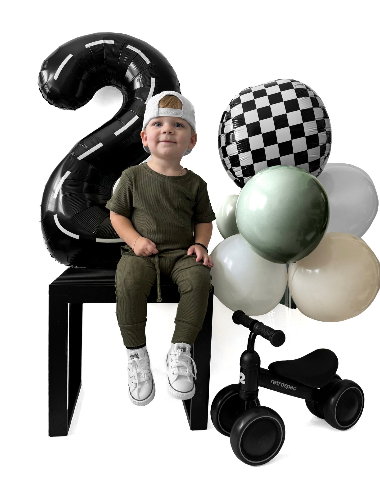 BAMBOO RIBBED JOGGERS - HUNTER - Tenth &amp; Pine - 3 - 6M