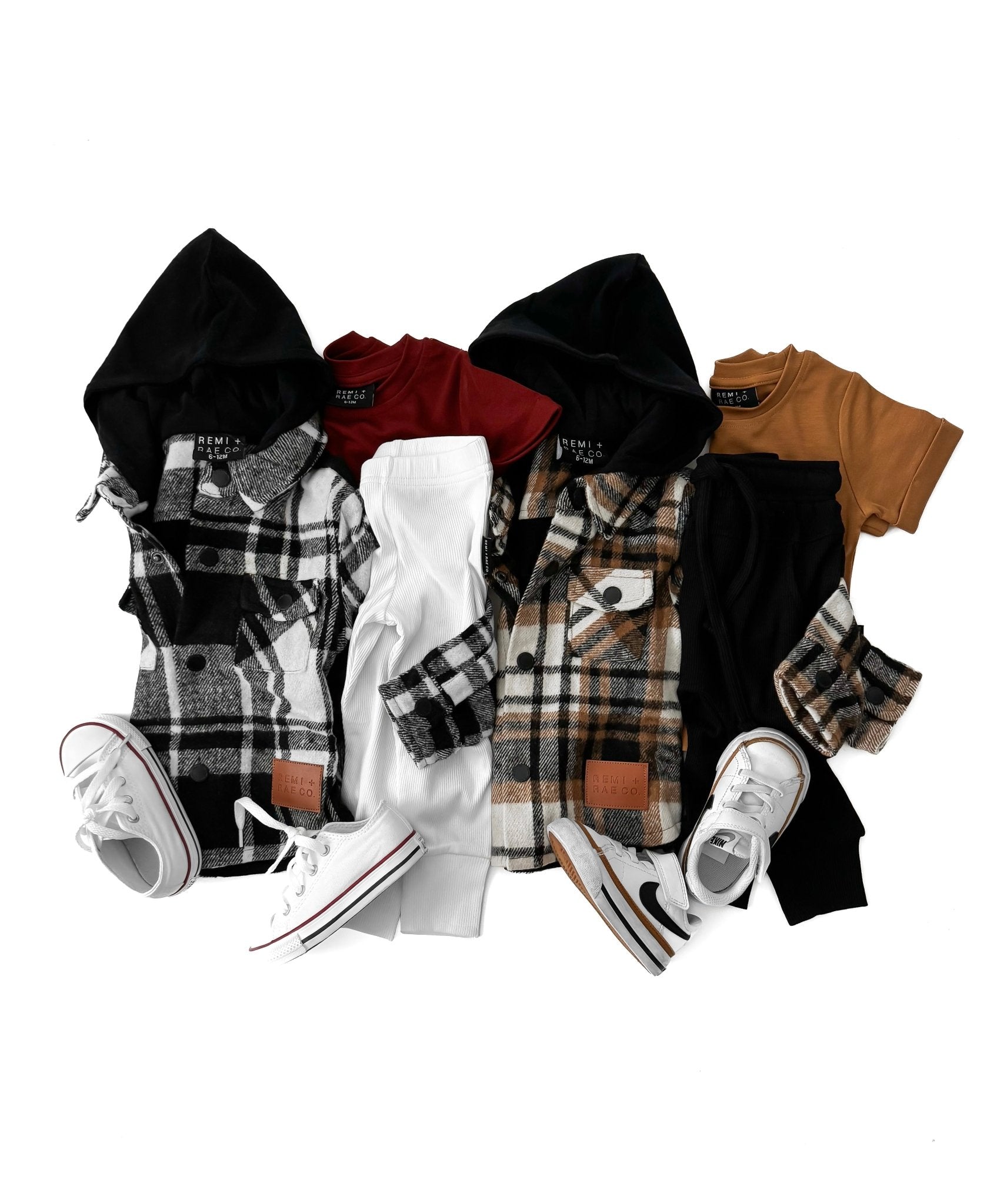 BAMBOO RIBBED LEGGINGS - WHITE - Tenth &amp; Pine - 3 - 6M