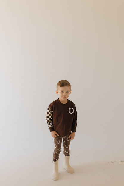 Bamboo Two Piece Pajamas | Giddy Up - Tenth & Pine - Pajamas - 2/3 Years