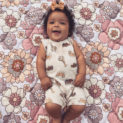 Blooms Picnic Blanket - Tenth &amp; Pine - Picnic Blanket - 