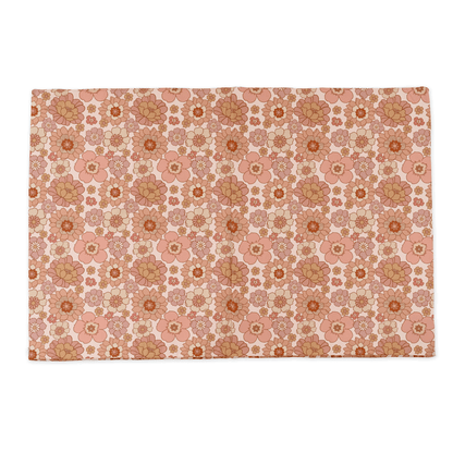 Blooms Vegan Leather Mat - Tenth &amp; Pine - Vegan Leather Padded Mat - Epic