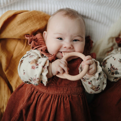 Cat Teether - Tenth &amp; Pine - teether - Blush