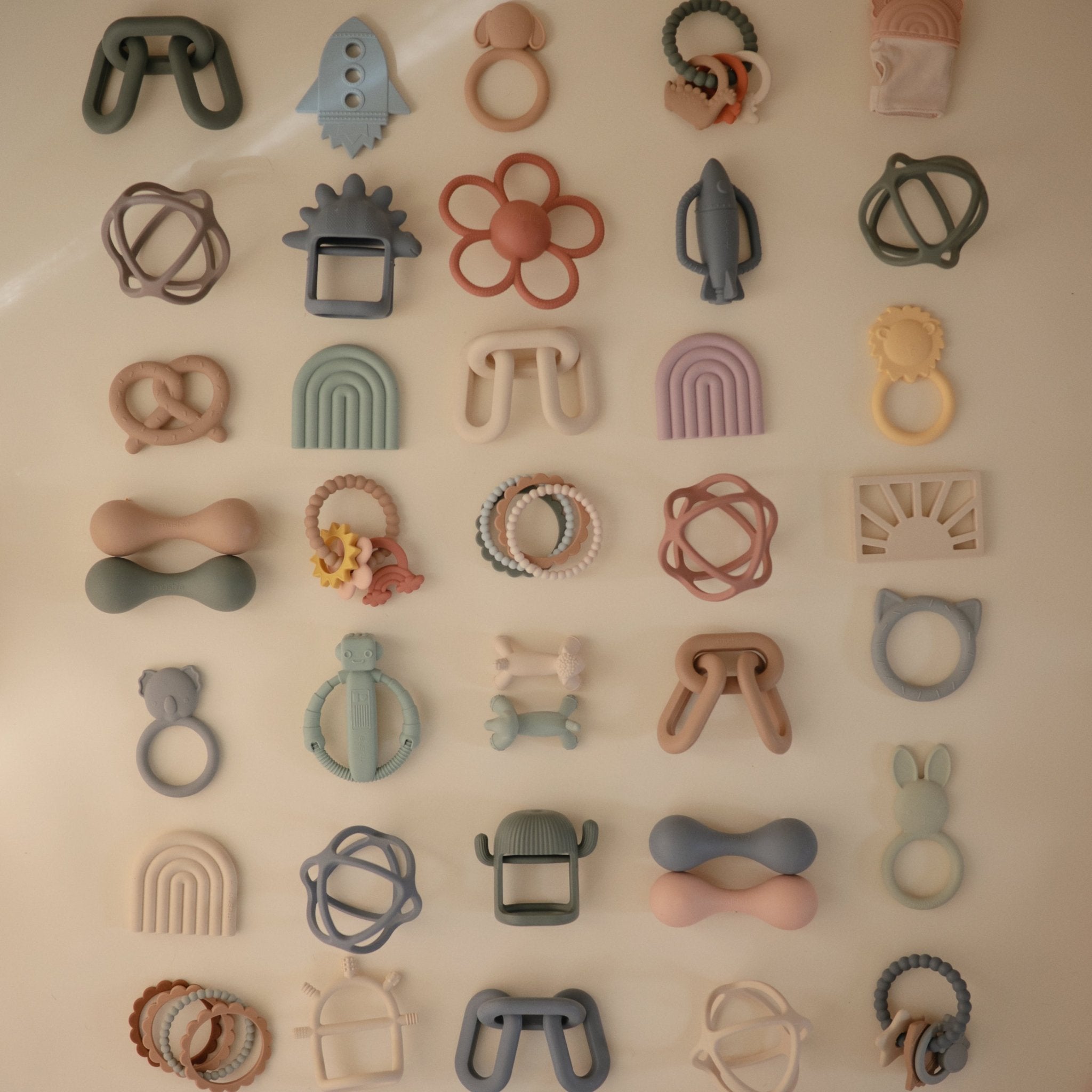 Cat Teether - Tenth &amp; Pine - teether - Blush