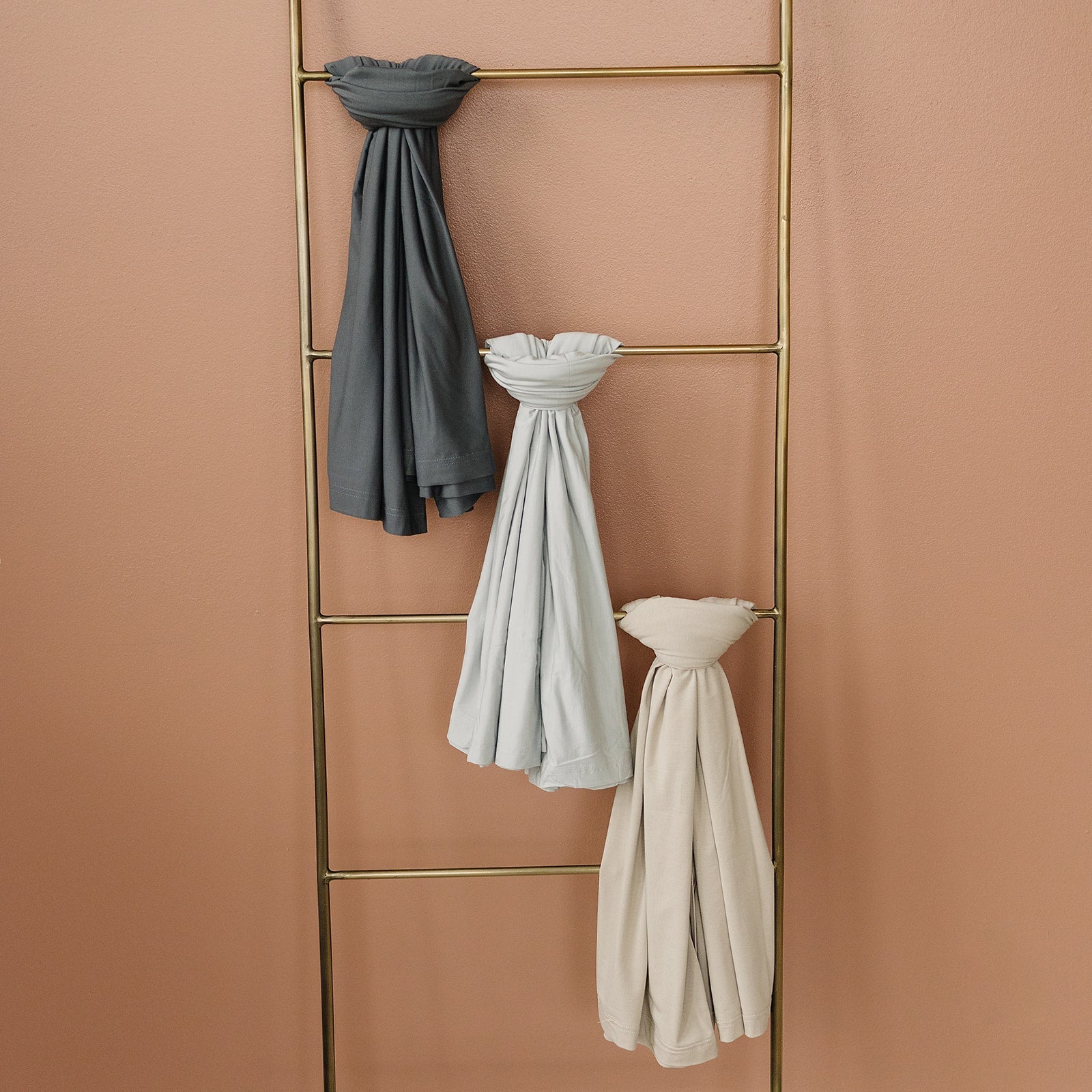 Charcoal Bamboo Stretch Swaddle - Tenth &amp; Pine - 