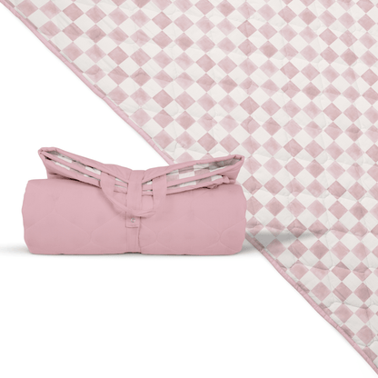 Checker Gumdrop Picnic Blanket - Tenth &amp; Pine - Picnic Blanket - 
