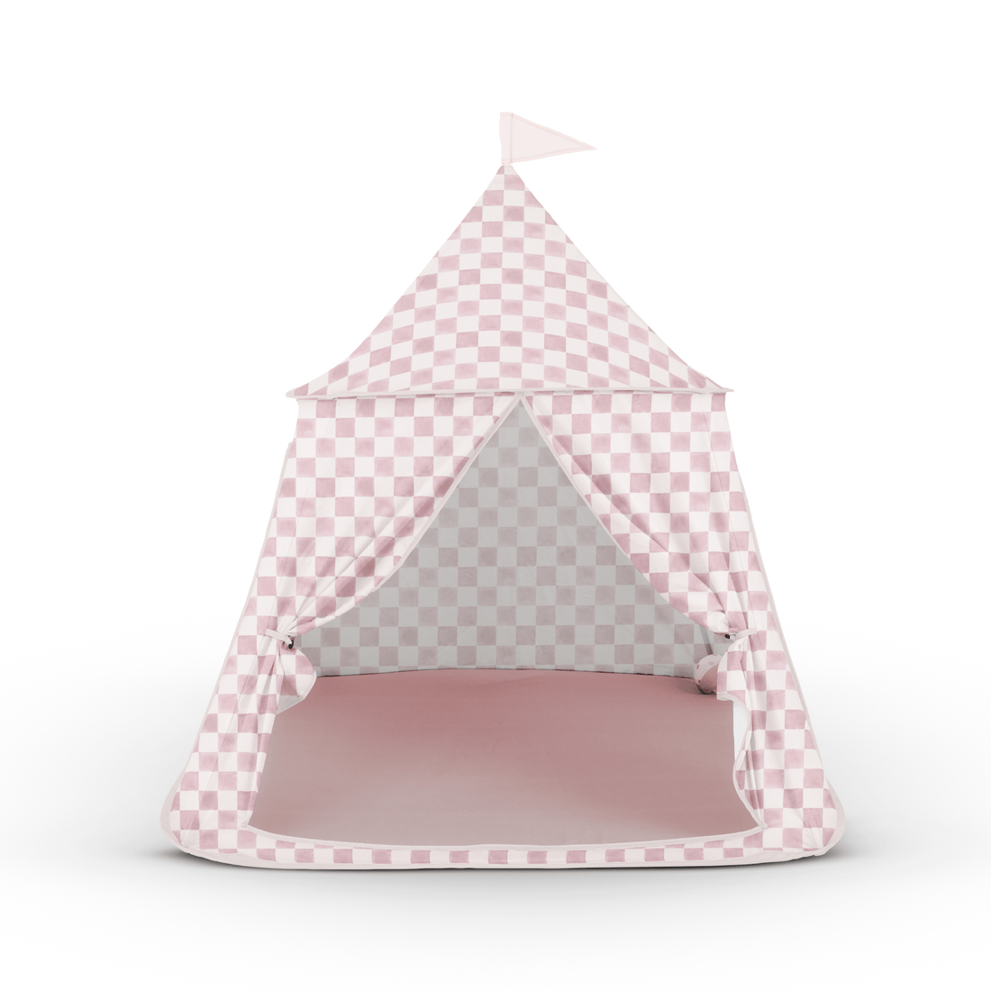 Checker Gumdrop Play Tent - Tenth &amp; Pine - Play Tent - 