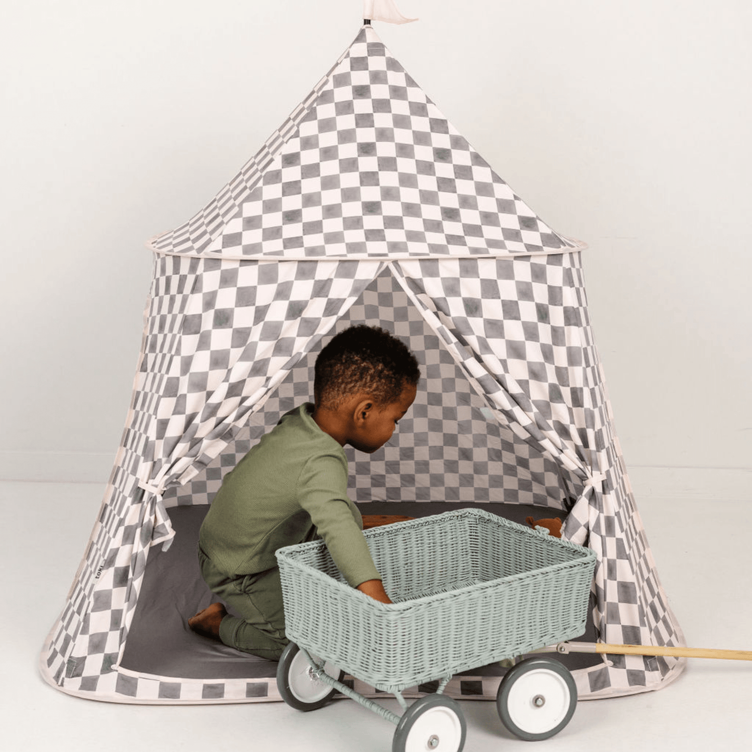 Checker Pepper Play Tent - Tenth &amp; Pine - Play Tent - 