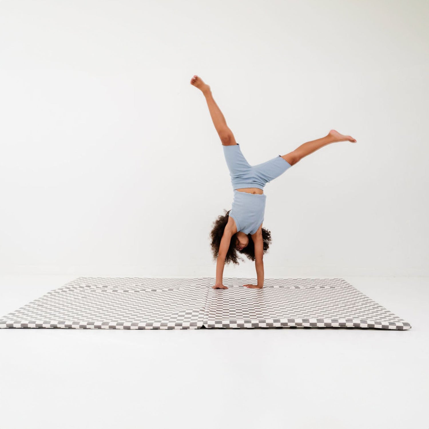 Checker Pepper Vegan Leather Mat - Tenth &amp; Pine - Vegan Leather Padded Mat - Epic