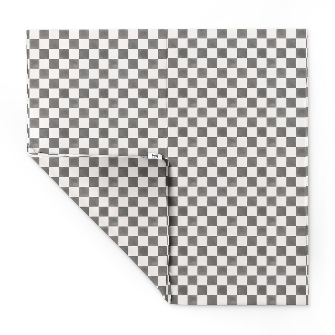 Checker Pepper Vegan Leather Mat - Tenth &amp; Pine - Vegan Leather Padded Mat - Standard