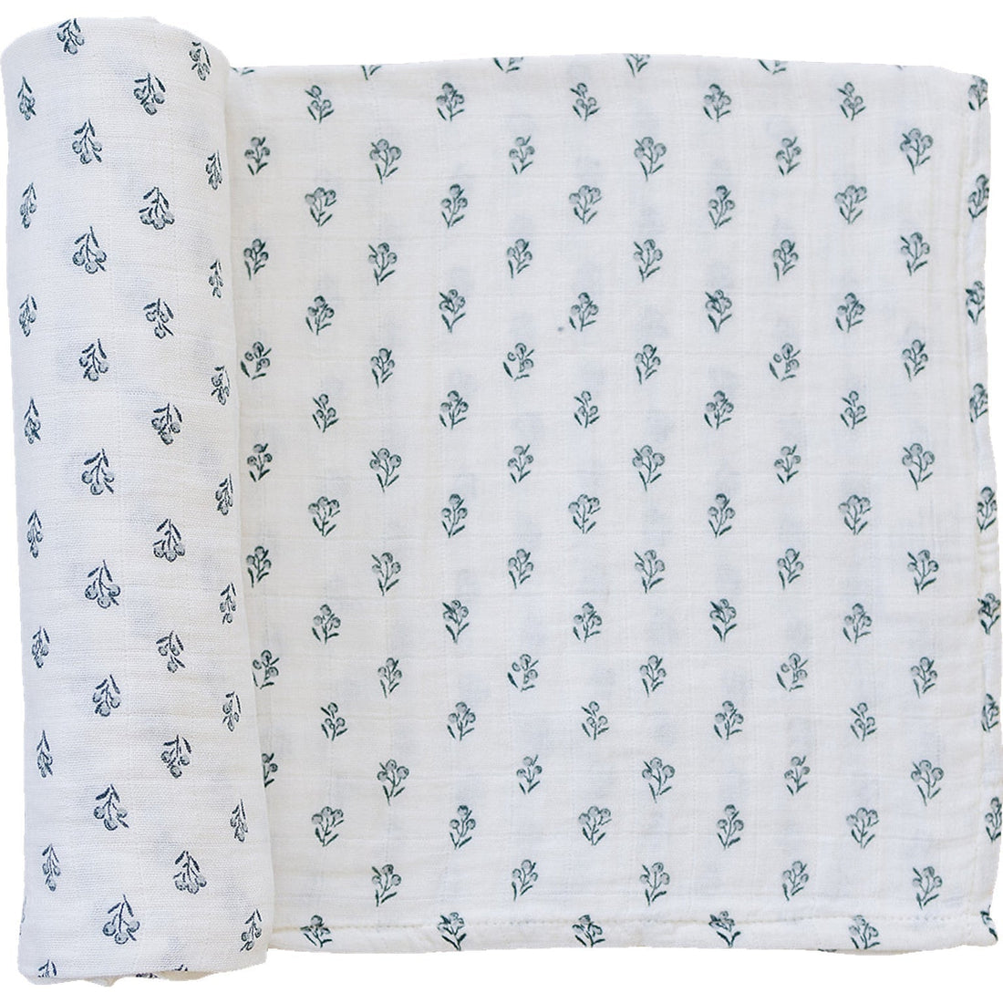 Cream Berry Muslin Swaddle Blanket - Tenth &amp; Pine - 