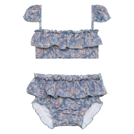 Cupid Mini Cabana Bikini Set - Tenth & Pine - Mini Swimwear - 0 - 6 Months - Cupid - Montce