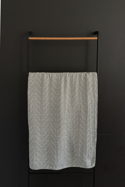 Desert Sage Muslin Swaddle Blanket - Tenth &amp; Pine - 