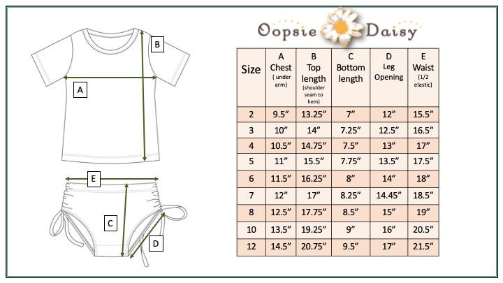 Diamond Rash Guard Swimsuit - Tenth &amp; Pine - Swimsuit - 3 - Oopsie Daisy