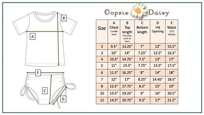 Diamond Rash Guard Swimsuit - Tenth &amp; Pine - Swimsuit - 3 - Oopsie Daisy