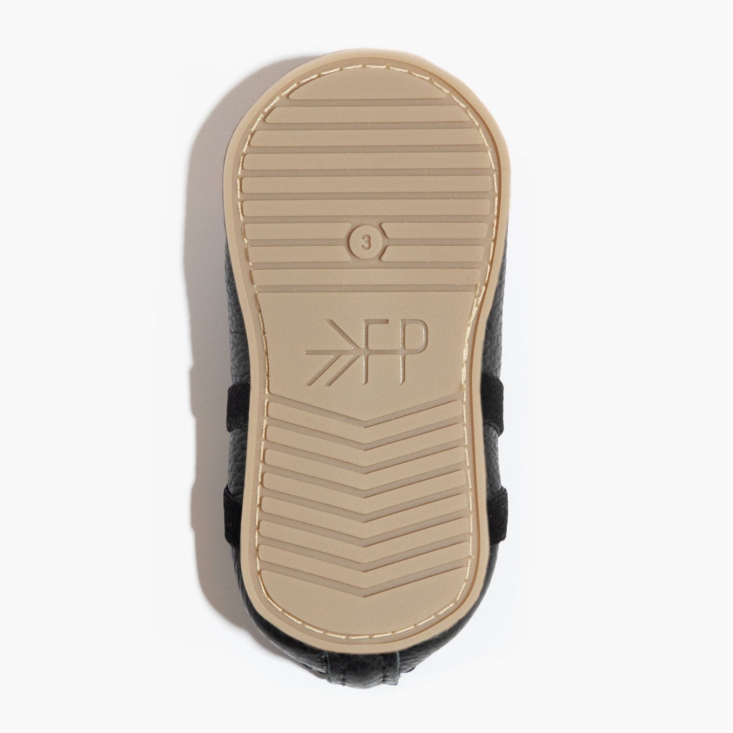 Ebony Ballet Slipper Baby Shoe - Tenth &amp; Pine - Ballet Slipper - Soft Sole - 1