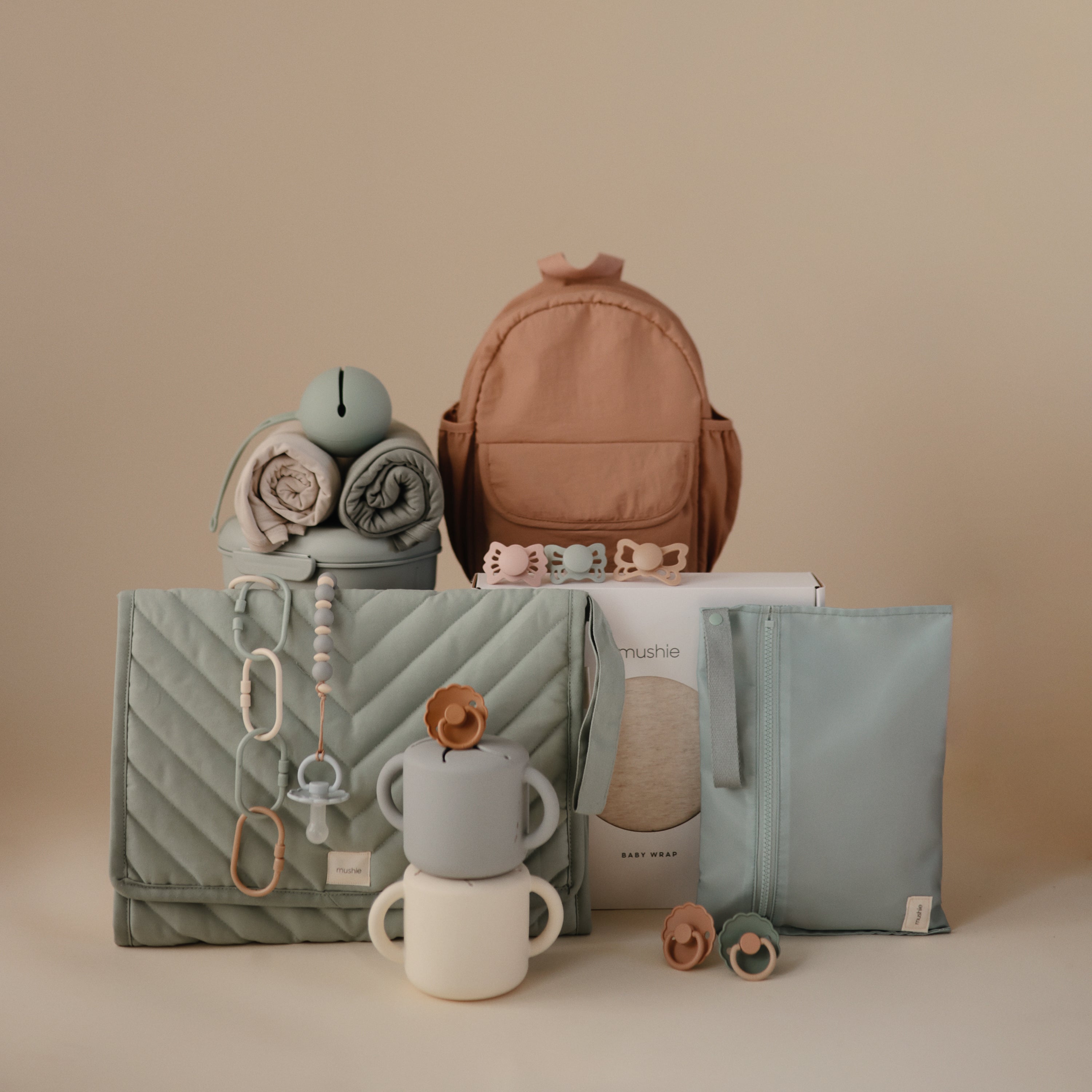 Silicone Pacifier Case - Tenth &amp; Pine - pacifier case - Natural