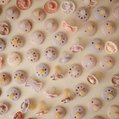 FRIGG Moon Natural Rubber Pacifier 2 - Pack - Tenth &amp; Pine - FRIGG PACIFIERS - 6 - 18 months - Sage/Portobello