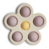 Flower Press Toy - Tenth & Pine - Press Toy - Soft Lilac/Daffodil/Ivory