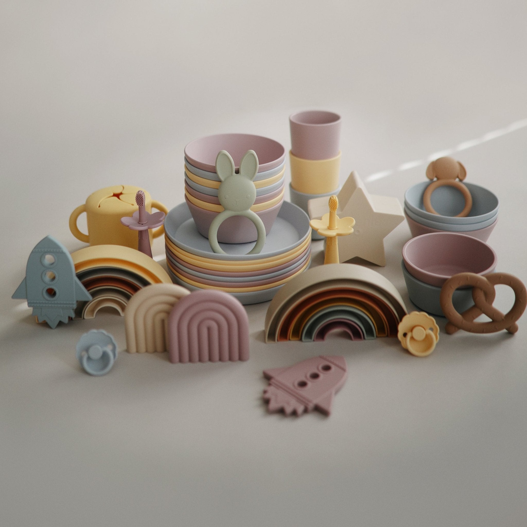 Flower Training Toothbrush - Tenth &amp; Pine - Training Toothbrush - Soft Lilac