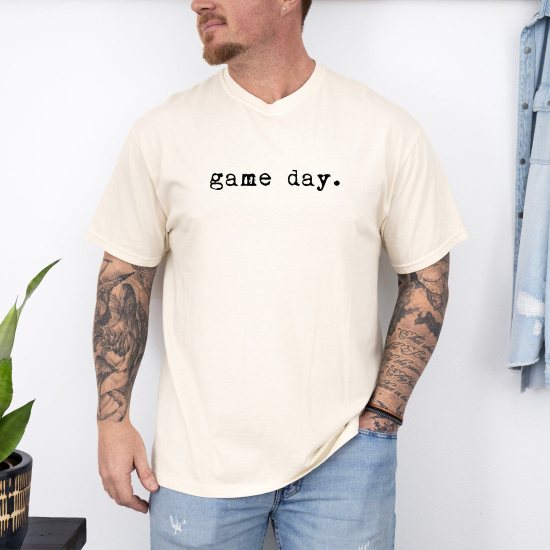 Game Day T-shirt | Adult Short Sleeve Tee - Tenth &amp; Pine - Adult Tshirt - S