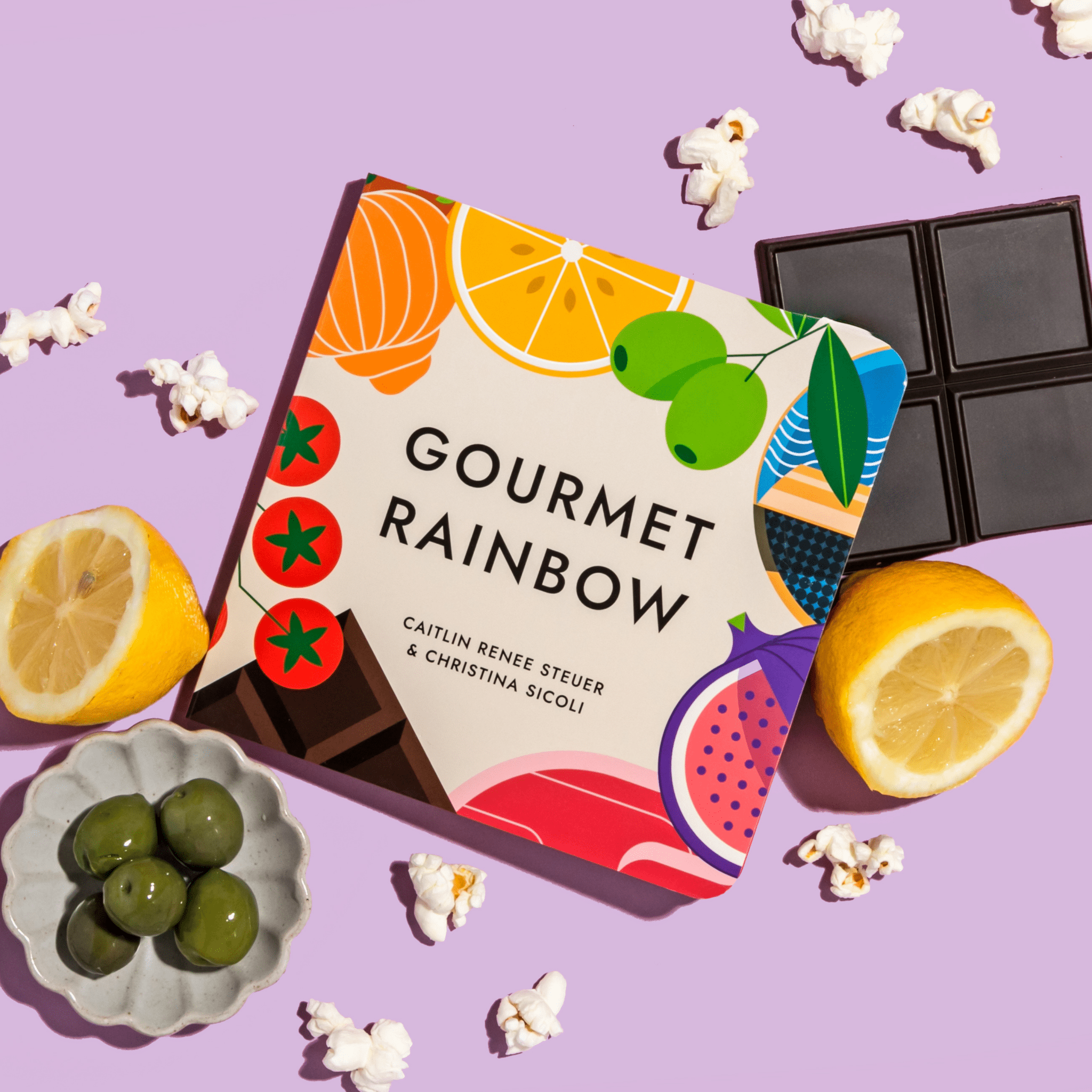 Gourmet Rainbow Board Book - Tenth &amp; Pine - Board Book - 