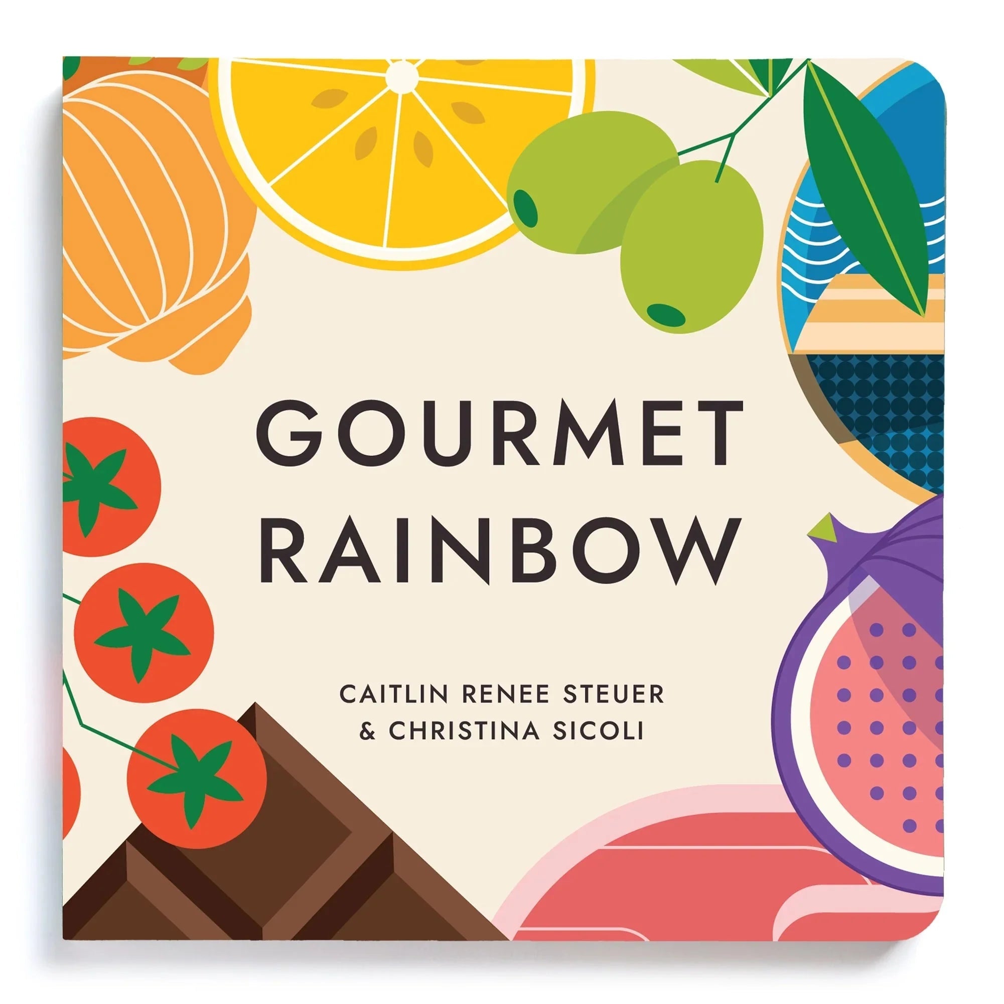 Gourmet Rainbow Board Book - Tenth &amp; Pine - Board Book - 