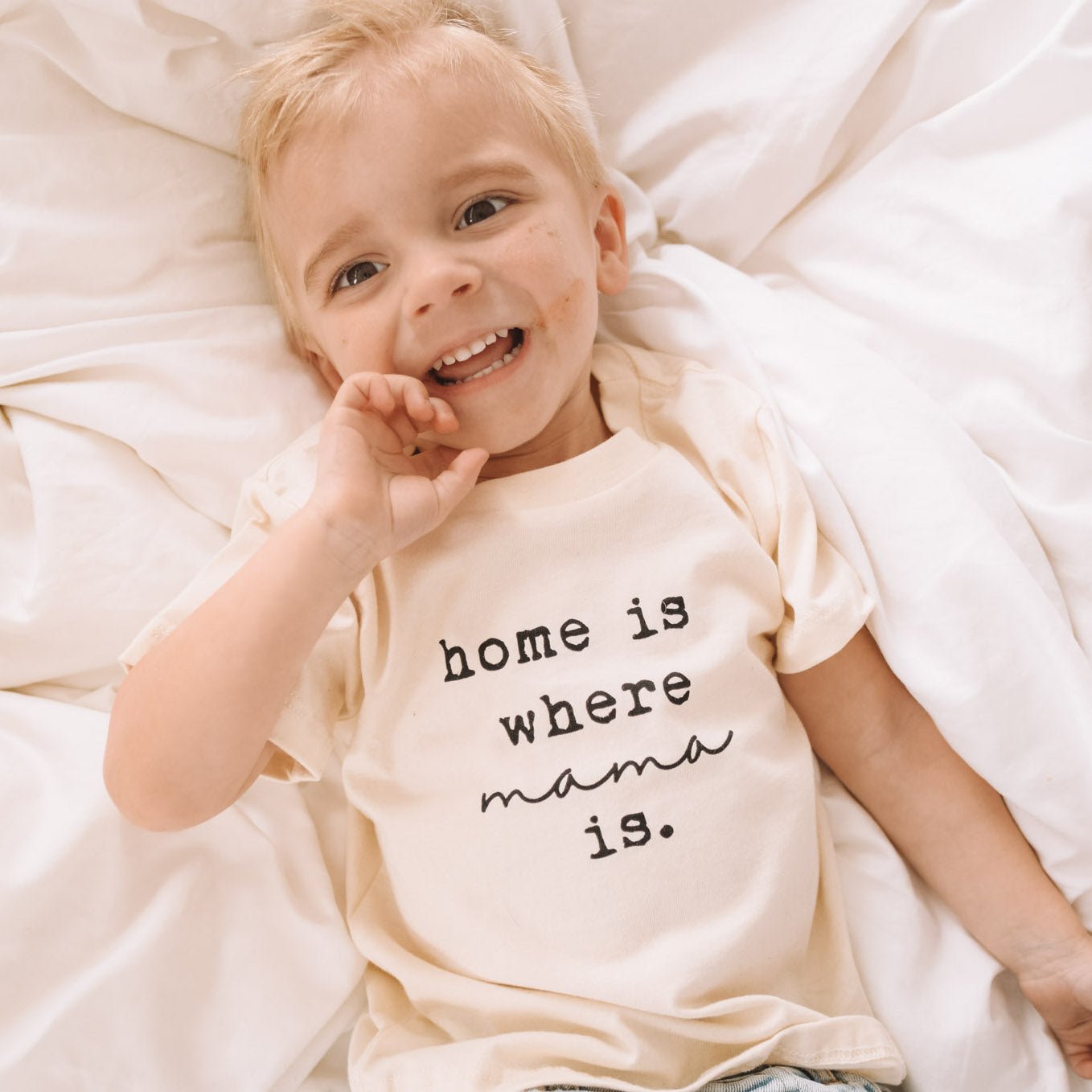Home is Where Mama Is - Organic Tee - Tenth &amp; Pine - Short Sleeve Tee - 18 - 24M