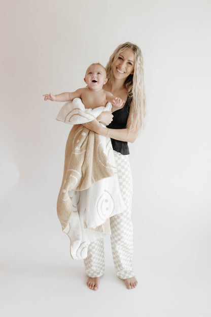 Plush Blanket  | Original Just Smile