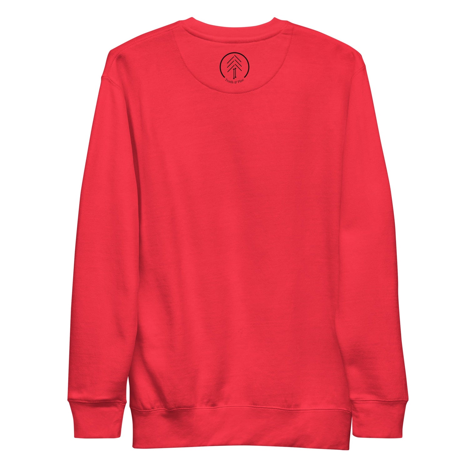 In my mama era Embroidered | Premium Adult Sweatshirt - Tenth &amp; Pine - S - Team Red