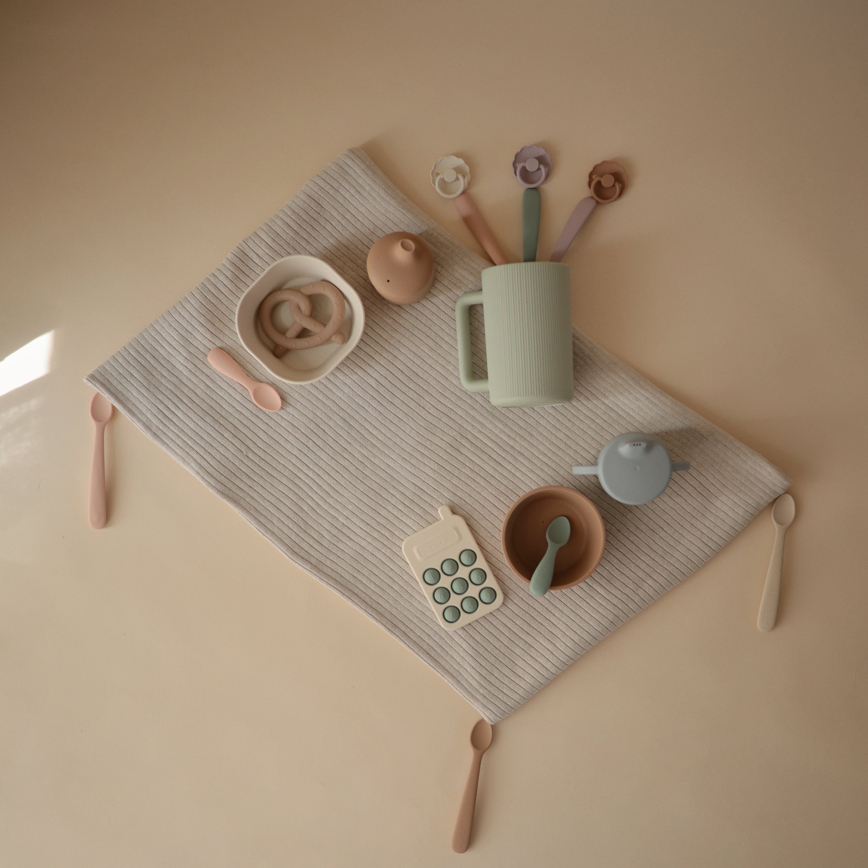 Silicone Toddler Starter Spoons