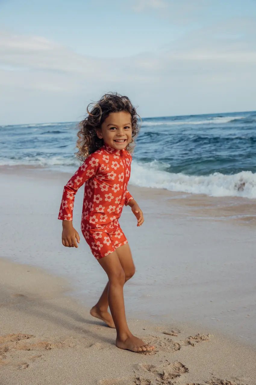 Kids Marguerite One Piece Swimsuit - Tenth &amp; Pine - Swimsuit - 3M