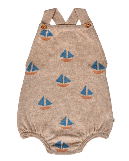 Frankie Romper Sand Dollar
