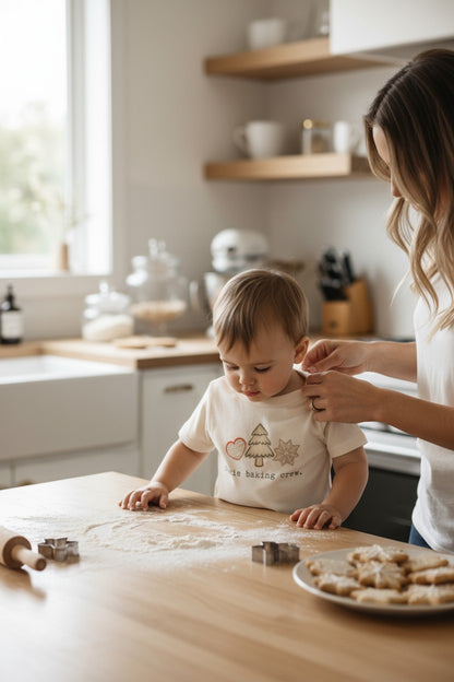 Cookie Baking Crew Organic Kids T-Shirt