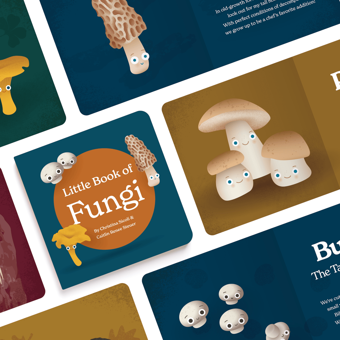 Little Book of Fungi - Tenth &amp; Pine - Board Book - 