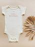 Little Brother Clay Organic Cotton Short Sleeve Baby Bodysuit - Tenth & Pine - Short Sleeve Onesie - 0 - 3M - Tenth & Pine