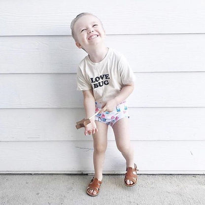 Love Bug - Organic Cotton Tee - Tenth &amp; Pine - Short Sleeve Tee - 12 - 18M