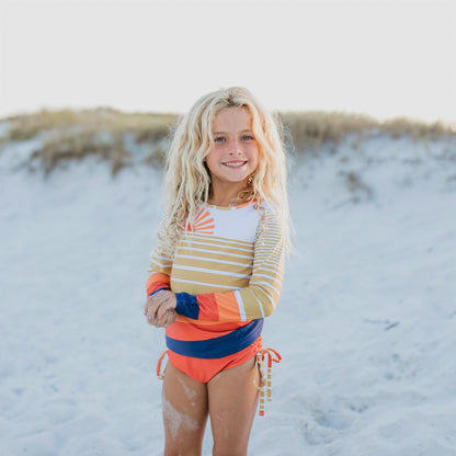 L.S. Sun Rash Guard Swimsuit - Tenth & Pine - Swimsuit - 3 - Oopsie Daisy