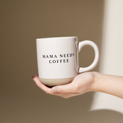 Mama Needs 14oz. Coffee Stoneware Coffee Mug - Tenth &amp; Pine - Coffee Mugs - 