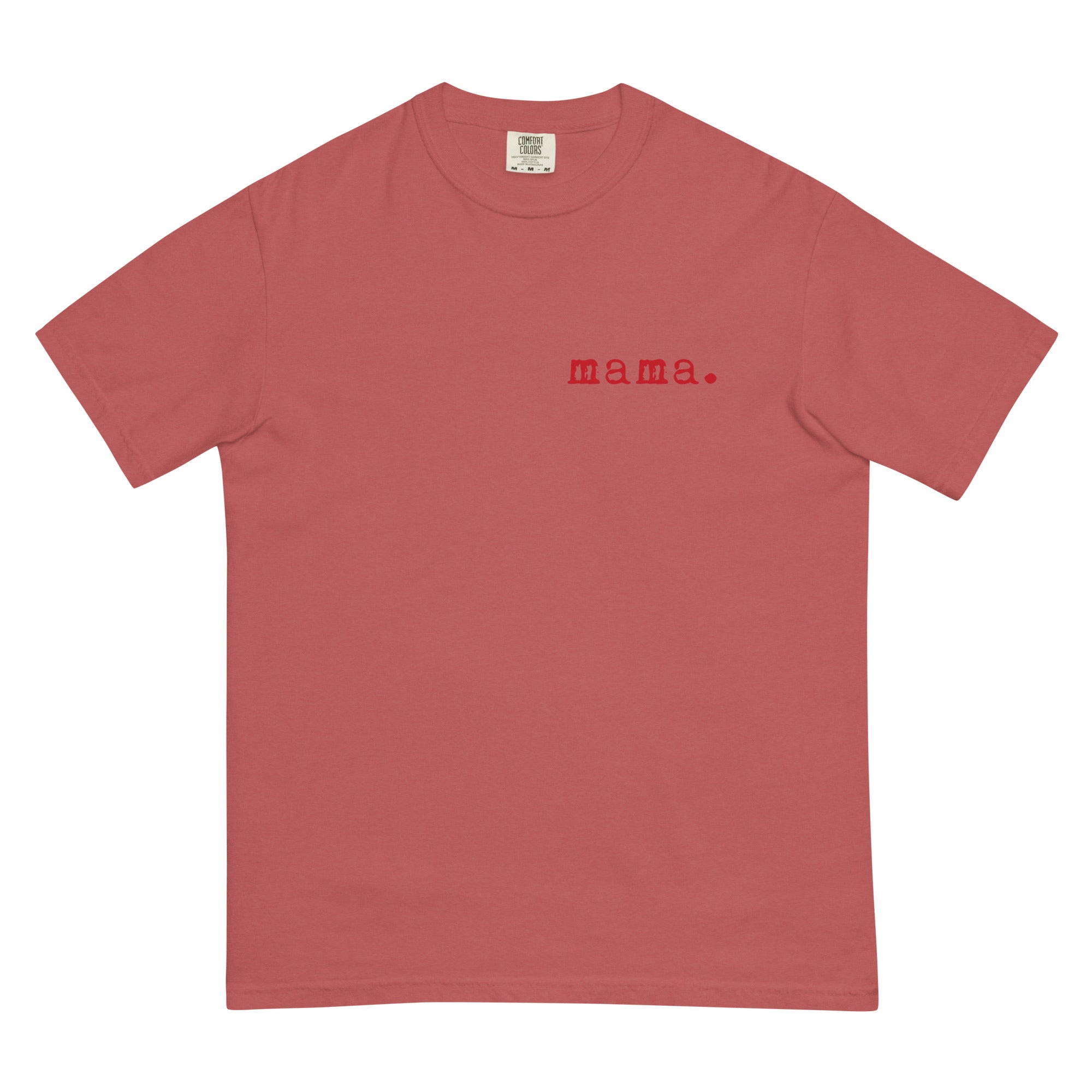 Mama T-shirt | Adult Short Sleeve Tee - Tenth &amp; Pine - Adult Tshirt - S - Crimson