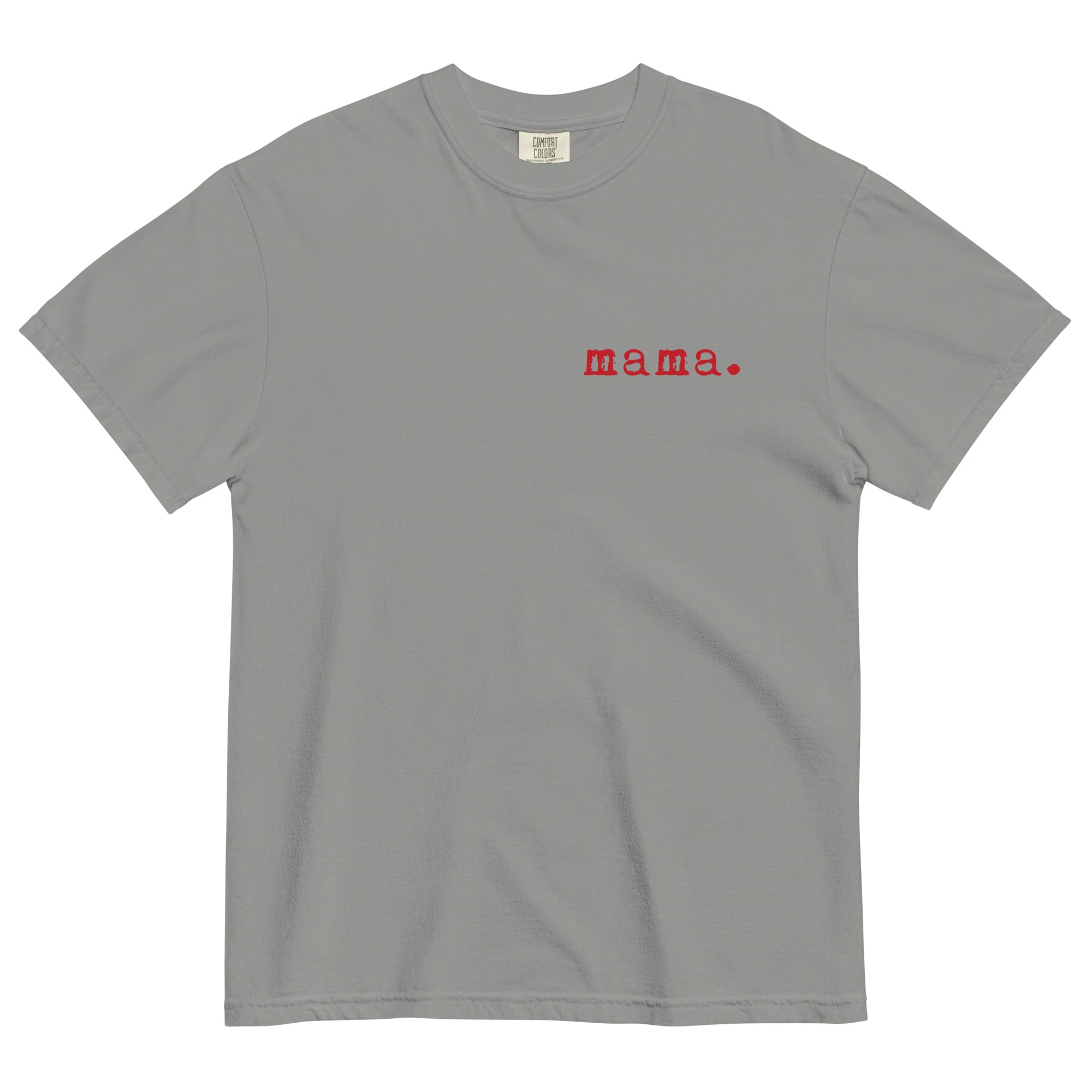 Mama T-shirt | Adult Short Sleeve Tee - Tenth &amp; Pine - Adult Tshirt - S - Grey